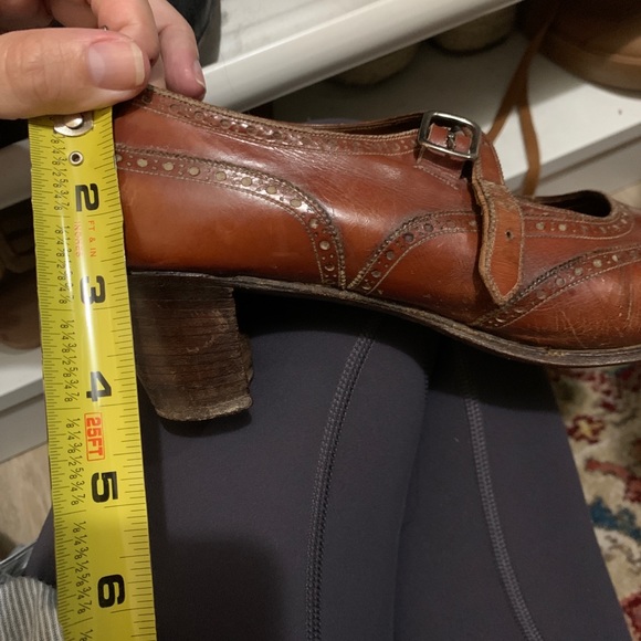 Maxwell Dover Street London- leather vintage heels - Picture 10 of 10